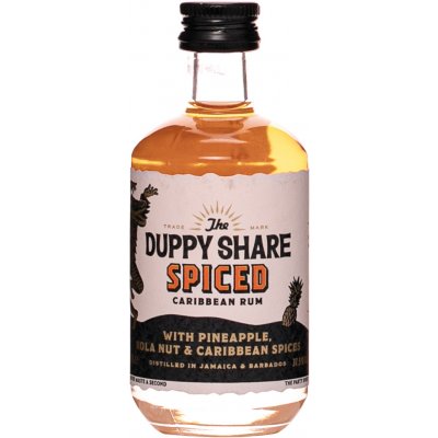 The Duppy Share Spiced Mini 37,5% 0,05 l (čistá fľaša)