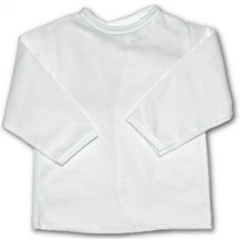 New Baby - kojenecká košilka bílá
