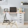 Stolová doska 120x60x(2-4) cm neošetrený dubový masív-ForU-3156312