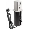GTV Výsuvná nábytková zásuvka ve věži, 1x zásuvka schuko, 1xUSB A, 1xUSB C