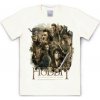 Logoshirt tričko Hobit Plagát bílé