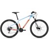 Horský bicykel GHOST Kato Essential 27.5 Light Blue Pearl/Orange Gloss 2022 Veľkosť: S na výšku postavy 155-170 cm