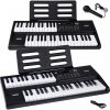 Elektronické klávesy 61 kláves so split funkciou a mikrofónom