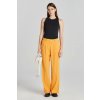NOHAVICE GANT REL STRETCH LINEN TAILORED PANT MEDAL YELLOW