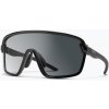 Slnečné okuliare Smith Bobcat matná čierna/fotochromatická číra až sivá/čierna