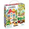 Puzzle CzuCzu Čo rastie v záhradke 40 dielikov pre deti: 3+, 4+