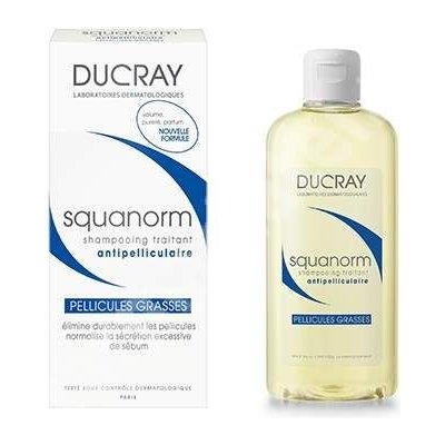 Ducray SQUANORM - Šampón proti mastným lupinám 200 ml