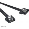 AKASA - Super slim SATA kabel - 50 cm - 2 ks AK-CBSA05-BKT2