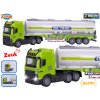 Mikro trading 2-Play Traffic - Auto nákladní s cisternou - na setrvačník - 38 cm - se světlem a zvukem