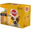 Pedigree Adult kura hovädzina morka hovädzina s jahňacím v šťave 12 x 100 g