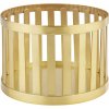 APS APS Plus Košík/Podstavec, zlatý, výška: 105 mm, ø: 150 mm