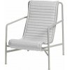 HAY Textilný podsedák Palissade Lounge Chair High quilted cushion, sky grey