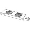 Legrand EvoLine 4x ventilátor + termostat 1U
