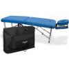 Skladací hliníkový masážny stôl Apollo Falcon Šírka: 60cm - modrá