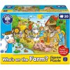 Orchard Toys Who's on the farm? (Kto je na farmě?) - puzzle
