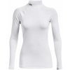 Dámske tričko Under Armour, AUTHENTICS MOCK NECK biela md