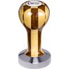 Buna café tamper, šachovnica, lak, SP, 53 mm, nerez mat, plochý
