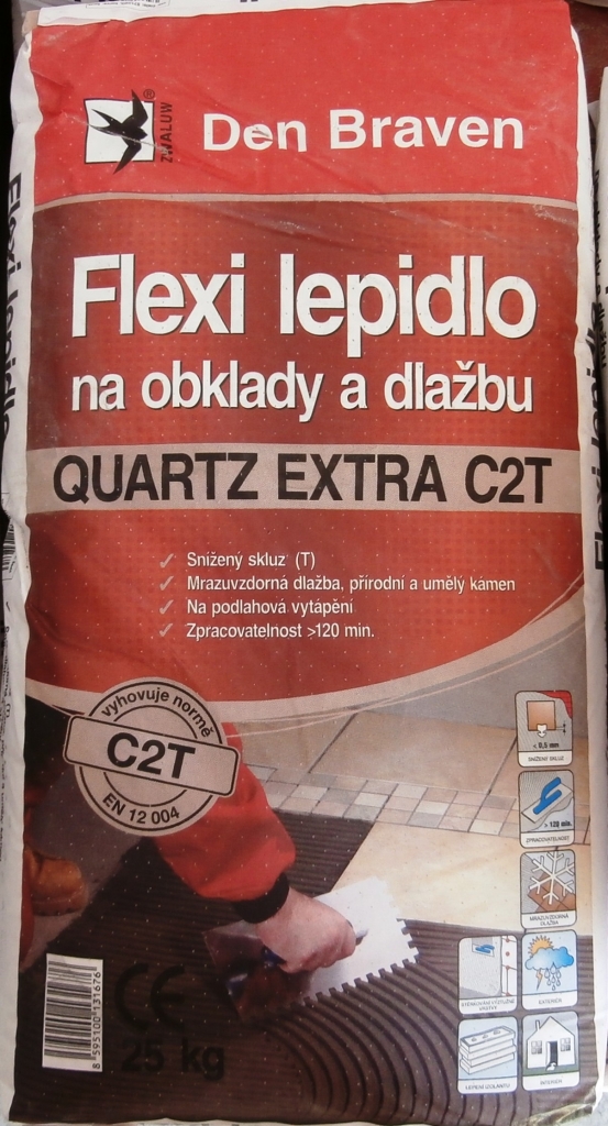 DEN BRAVEN Quartz Extra Flexi lepidlo na obklady a dlažbu 25 kg od 12,7 € -  Heureka.sk