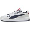 Pánska voľnočasová obuv Puma, COURT CLASSIC STREET biela,tmavo modrá,červená, 44 EU