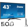 Monitor iiyama ProLite X4373UHSU-B1 43