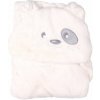 Detská deka Happy Baby biela – psík