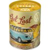 Nostalgic Art Plechová Pokladnička - VW Bulli Let's Get Lost