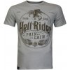 YAKUZA tričko YPS 3912 light grey - L