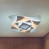 Näve LED stropné svietidlo Liora, biele, kov, dĺžka 46 cm, CCT, 3D - 1408477