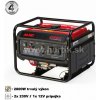 AL-KO 3500-C Elektrocentrála so 4-taktným synchrónnym generátorom chladený vzduchom, trvalý výkon 2800 W (3100 W menovitý) s 2x 230V a 1x 12V prípojkou, elektronika proti preťaženiu, kompaktný rozmer