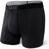 Saxx Quest Boxer Brief Fly Black II boxerky pánské