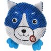 JK ANIMALS, Husky, šuštiaca a pískacia hračka, 22 cm