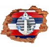 Diera 3D fototapeta na stenu nálepka Anchor sticker 90x70 cm