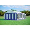 Party stan 5x8m - PVC Premium Ohňovzdorný + Darček ZADARMO farba Modrobiela
