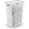KIS Kôš na bielizeň Chic Hamper Laundry bag, 60L Farba: Biela, Veľkosť: L