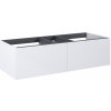Elita Look Slim skrinka 120x44.9x31.8 cm závesná kúpeľňová skrinka pod umývadlo biela RE081204028060