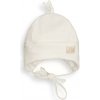 ESITO Čiapka pre bábätko Mimi Zája Light cream jednofarebná smotanová