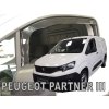Deflektory Peugeot Partner III 2D 2018-