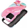 Kryt Forcell F-Protect Mirage, Military Drop-Tested Case s MagSafe iPhone 16 Pink Marble