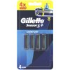 Gillette Comfort náhradné hlavice 4 kusy