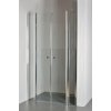 Arttec SALOON F9 sprchové lietacie dvere do niky 117-122x195 cm,sklo Grape,rám Chróm XSAL0068