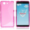 Jekod TPU Ultrathin 0,3mm fialové Sony D5803 Xperia Z3compact
