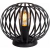 Lucide Lucide 78574/25/30 - Stolná lampa MANUELA 1xE27/40W/230V pr. 25,5 cm čierna LC3829 + záruka 3 roky zadarmo + záruka 3 roky zadarmo