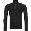 Ortovox 230 Competition Zip Neck Men's, Black Raven - pánské triko XXL
