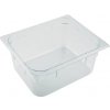 APS Gastronádoba z polykarbonátu GN 1/6 176x162x100 mm průhledná 82038 průhledná