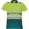 Cerva Cadiz Pánska HI-VIS polokošeľa 03050053 žltá/zelená 3XL