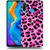 Picasee silikónový čierny obal pre Huawei P30 Lite - Pink Tiger
