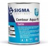 Sigma Coatings SIGMA Contour Aqua - PU satin biela 1L