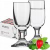 KROSNO Súprava panákov na stopke 6 x 20 ml