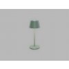 LED2 A1325529 Stolná lampa ROXY MINI LED, 2W, 2200K/3000K, 150lm, IP65, zelená, stmievateľná