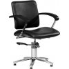 Hairway kadernícke kreslo Augusta čierne podrúčky 56113-21-13